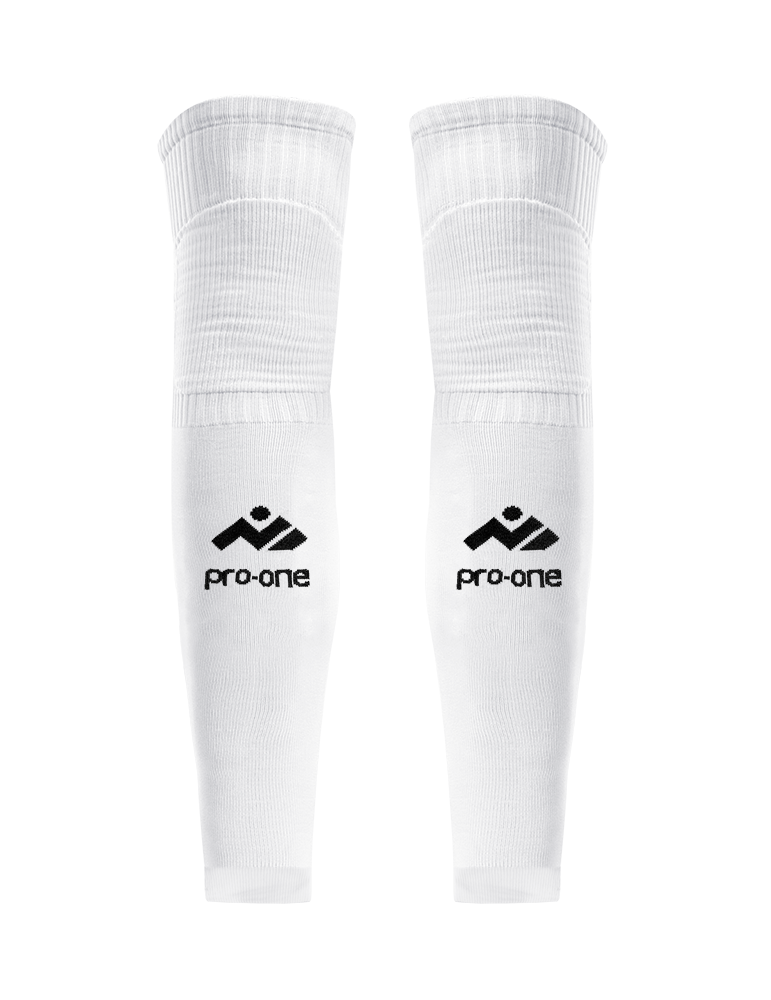 Pro-One Safe Boot White Shin Guards for Goalkeepers