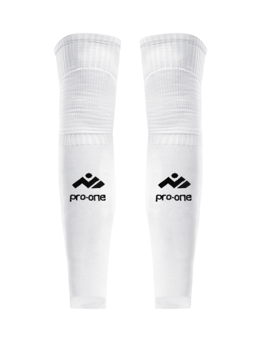 Pro-One Safe Boot White Shin Guards for Goalkeepers