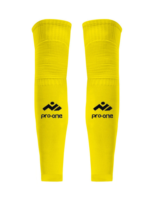 Pro-One  Bootguard Yellow Shin Guards for Goalkeepers