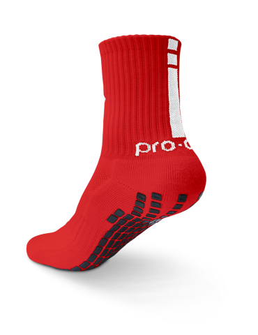 Pro-One Trace Red Non-Slip Socks 2