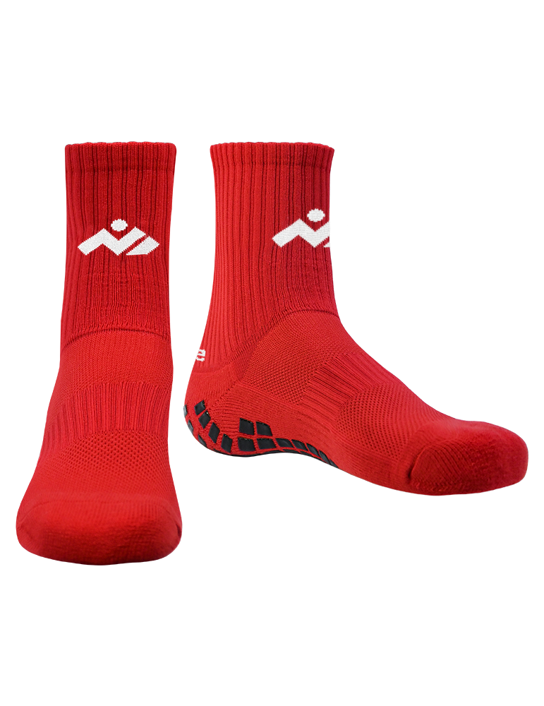 Pro-One Trace Red Non-Slip Socks