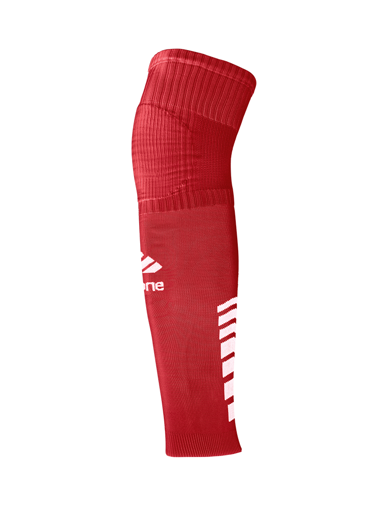 Pro-One Bootguard Calf Guards for Goalkeepers Red