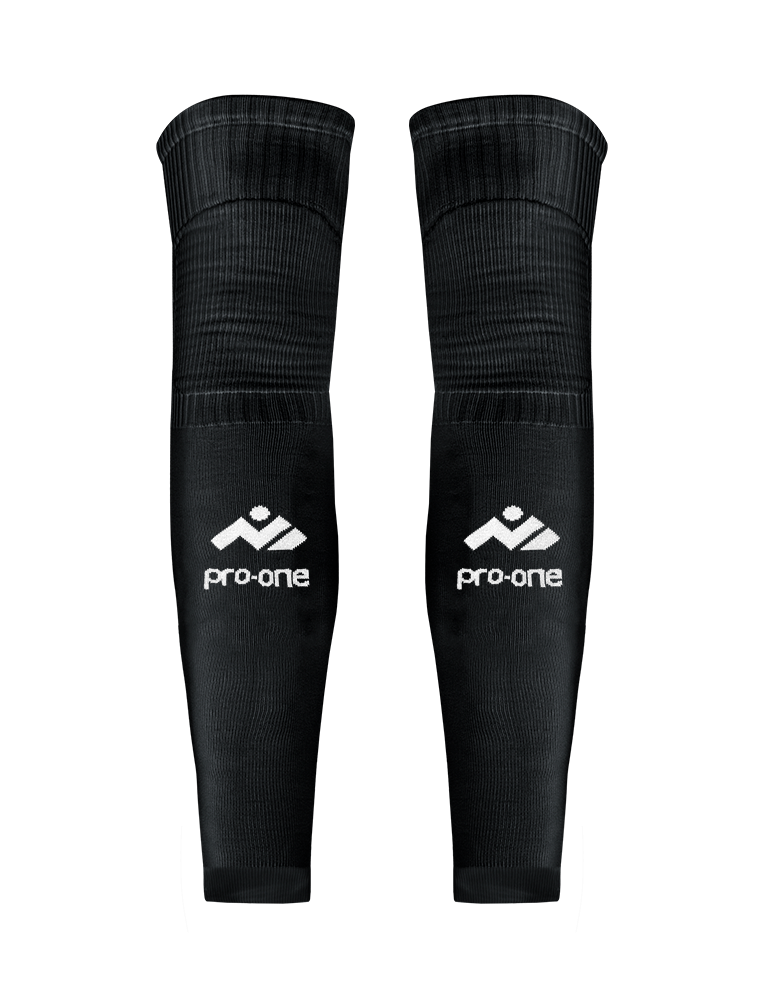 Pro-One Bootguard Calf Guards for Goalkeepers Black