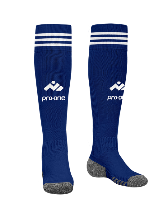 Pro-One Spirit Soccer Socks Navy Blue 3 Stripes