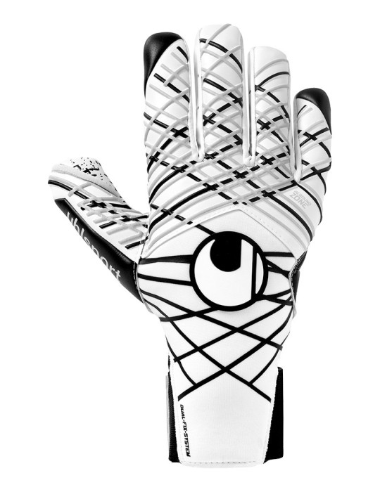 Uhlsport Supergrip+ Hn White/Black Goalkeeper Gloves
