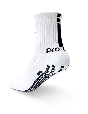 Pro-One Trace White Non-Slip Socks 2