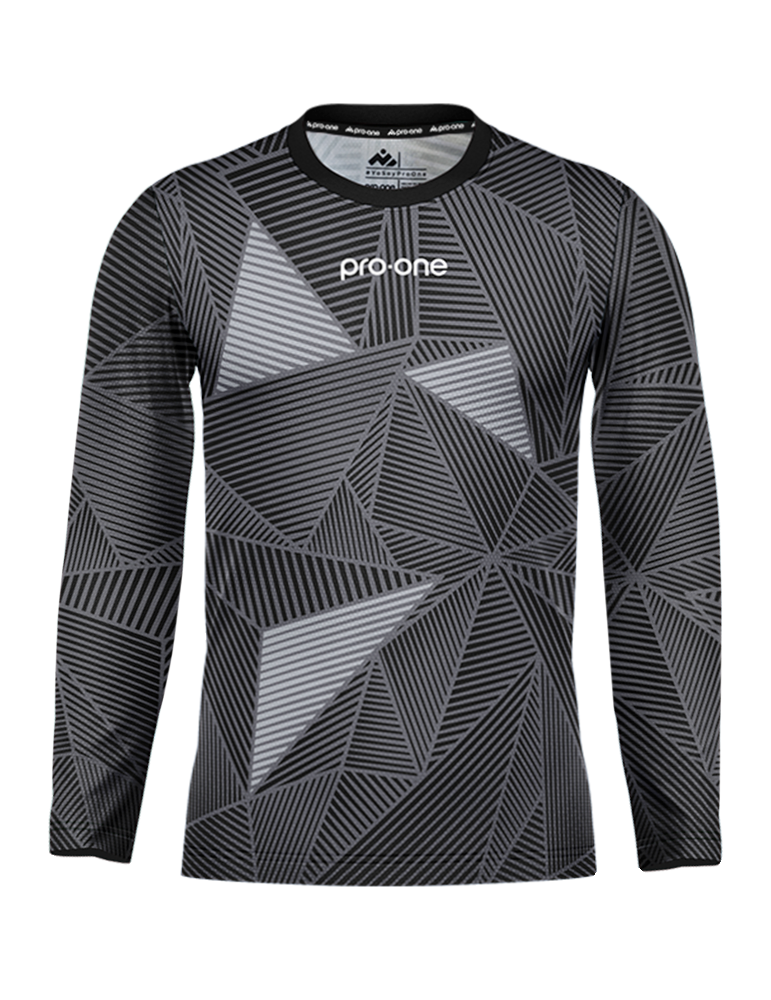 Goalkeeper Shirt M/Long Pro-One Energy Black/Gray