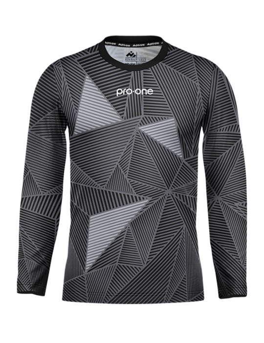 Goalkeeper Shirt M/Long Pro-One Energy Black/Gray