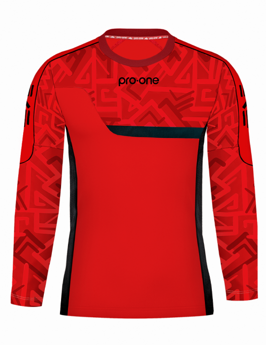 Goalkeeper Shirt M/Long Pro-One Stream Red/Black