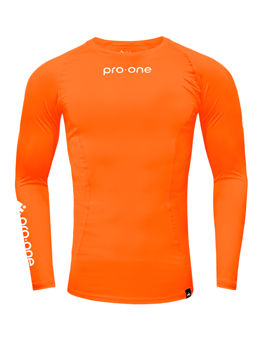 Pro-One Compressor Orange Lycra Polo