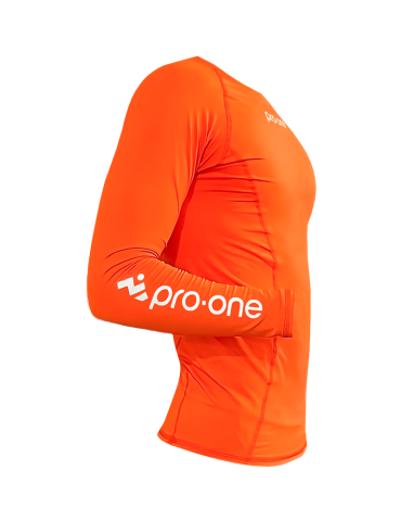 Pro-One Compressor Orange Lycra Polo 2