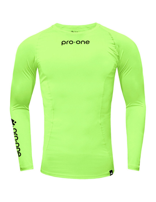 Pro-one Compressor  Neon Yellow Lycra Shirt