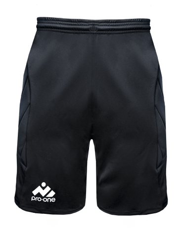 Pro-One Edge Black Goalkeeper shorts