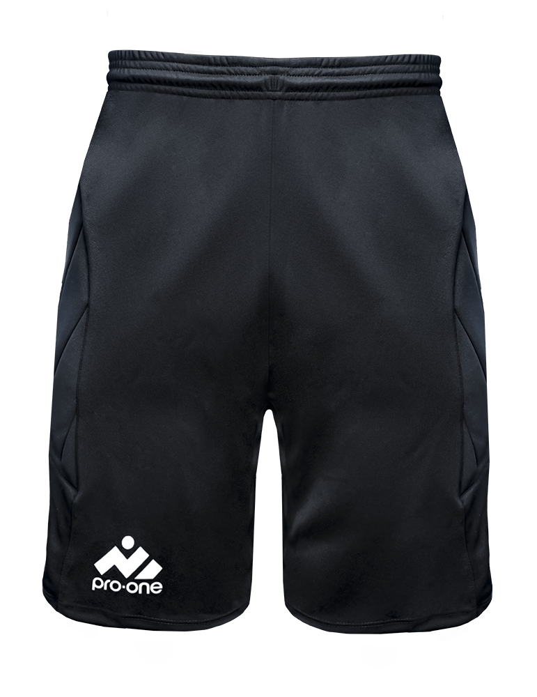 Pro-One Edge Black Goalkeeper Shorts