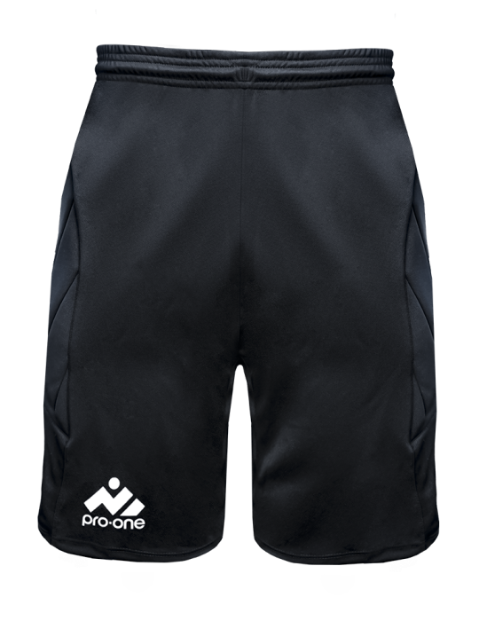 Pro-One Edge Black Goalkeeper Shorts