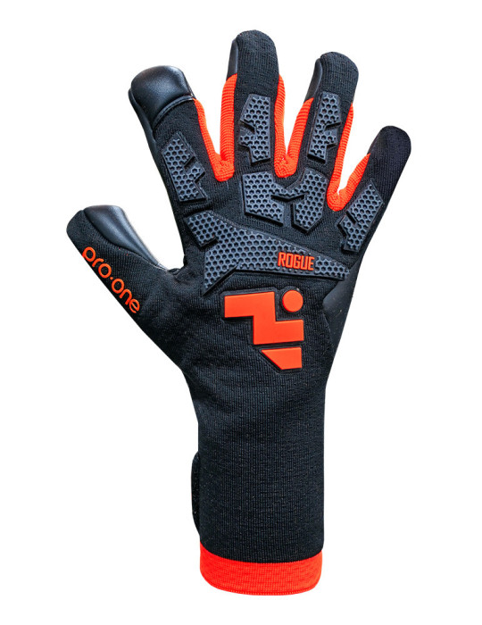 Pro-One Rogue Series Black/Orange Goalkeeper Gloves