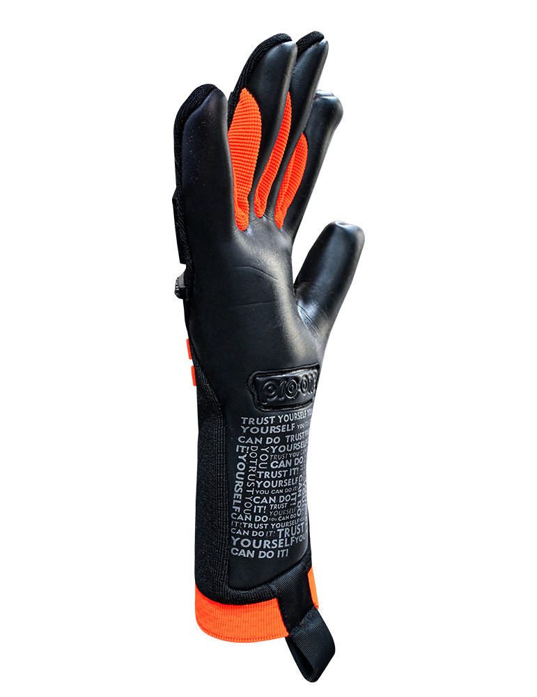 Pro-One Rogue Series Black/Orange Goalkeeper Gloves