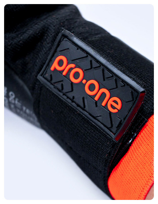 Pro-One Rogue Series Black/Orange Goalkeeper Gloves