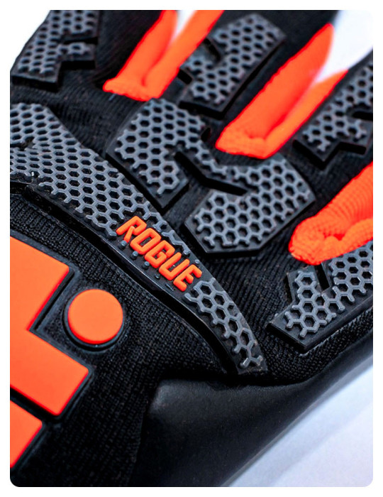 Pro-One Rogue Series Black/Orange Goalkeeper Gloves