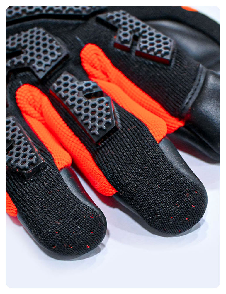 Pro-One Rogue Series Black/Orange Goalkeeper Gloves