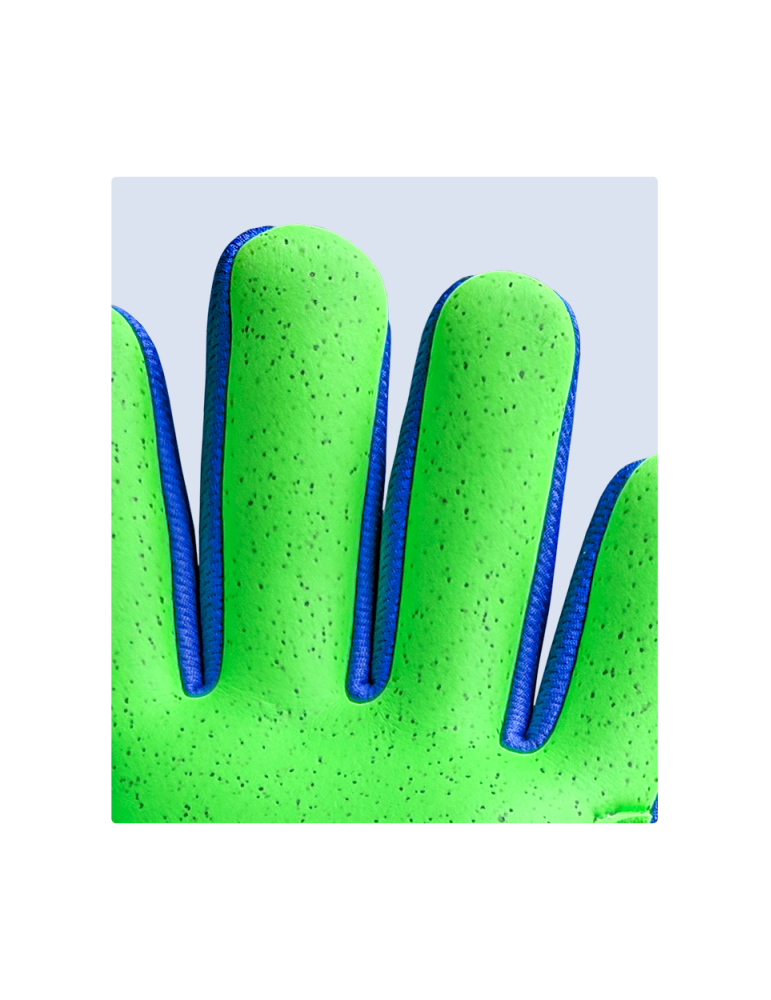 VGFC Thunder Blue Green Goalkeeper Gloves
