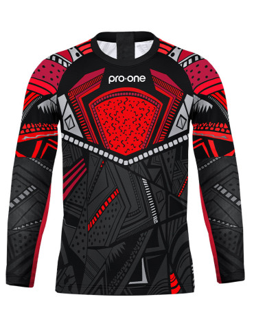 Pro-One Tempo RX Black/Red T-shirt