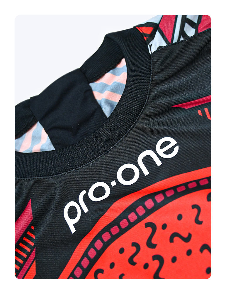 Pro-One Tempo RX Black/Red T-shirt