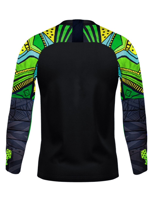 Pro-One Tempo RX Black/Green Long-sleeved T-shirt