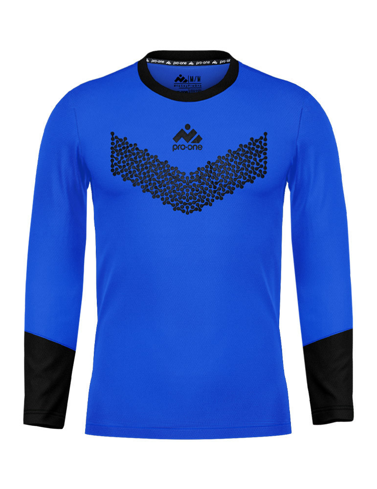 Pro-One Keeper Training  Blue Italy Long/Sleeve T-Shirt