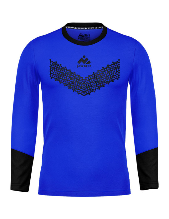Pro-One Keeper Training  Blue Long/Sleeve T-Shirt