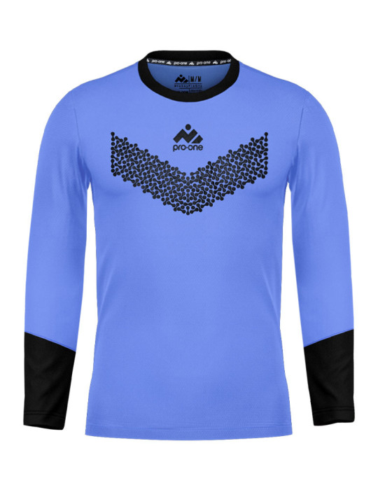 Pro-One Keeper Training  Light Blue Long/Sleeve T-Shirt