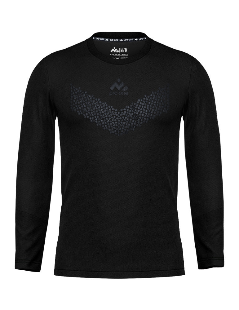 Pro-One Keeper Training Black Long/Sleeve T-Shirt