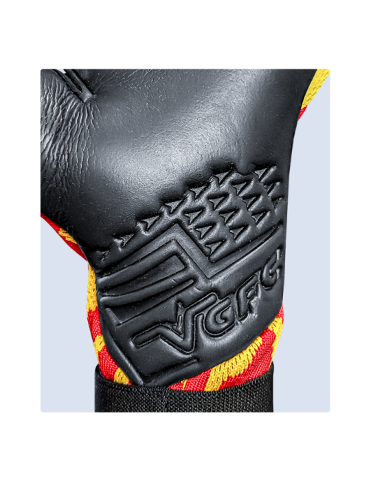VGFC Thunder Yellow/Red Goalkeeper Gloves