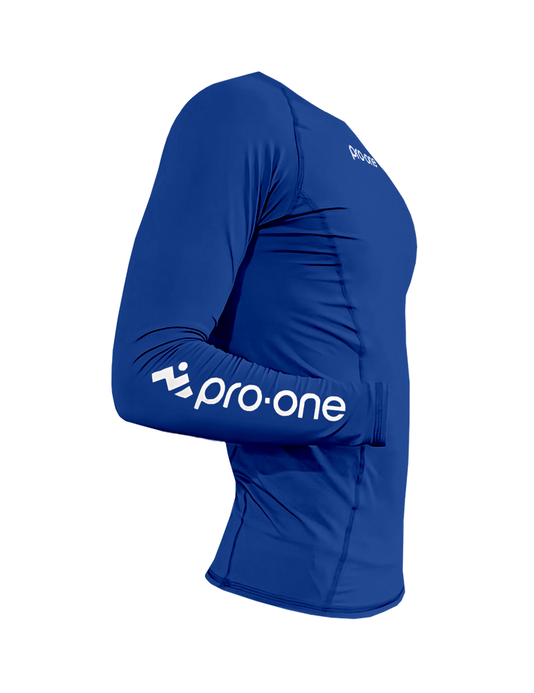 Pro-One Compressor Cobalt Blue Lycra Shirt