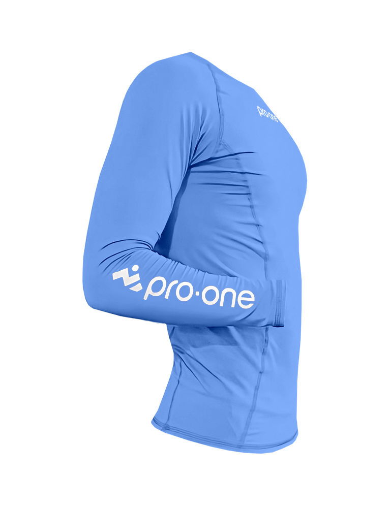 Pro-One Compressor Cristal light blue Lycra Shirt