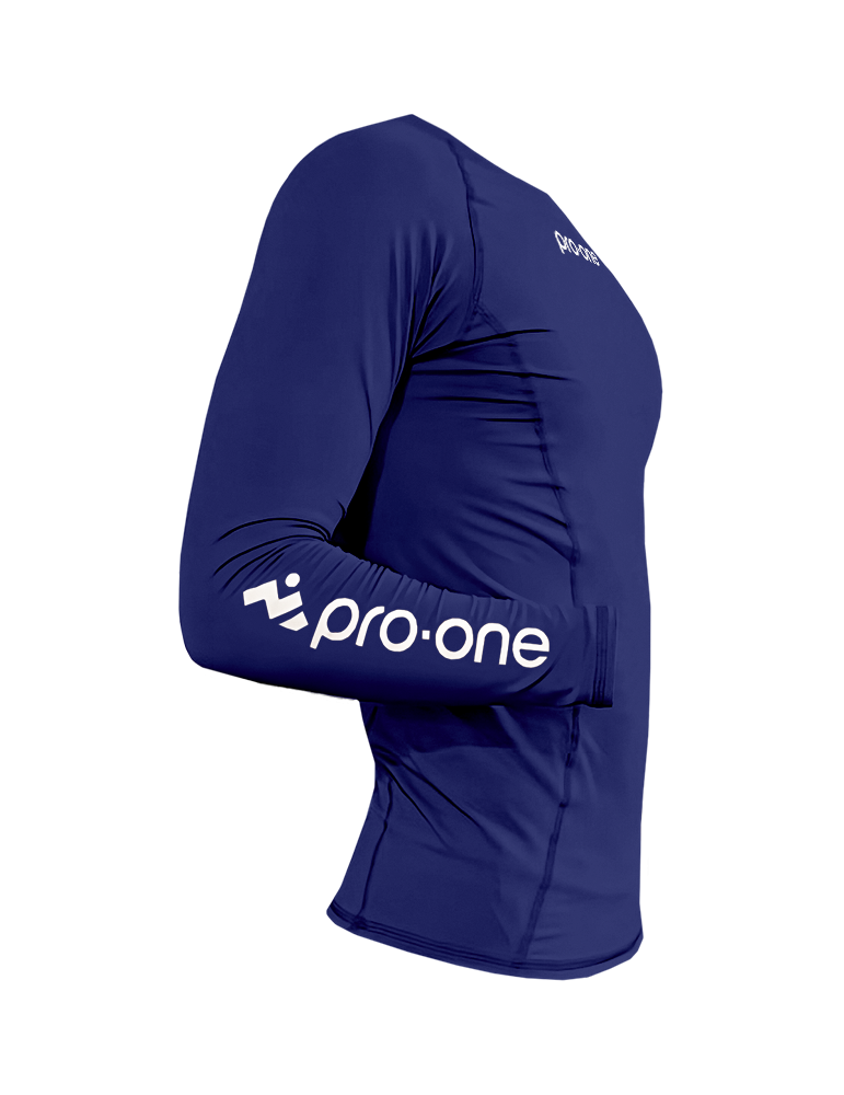 Pro-One Compressor Navy Blue Lycra Shirt