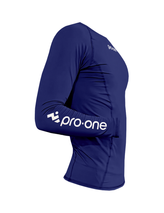 Pro-One Compressor Navy Blue Lycra Shirt