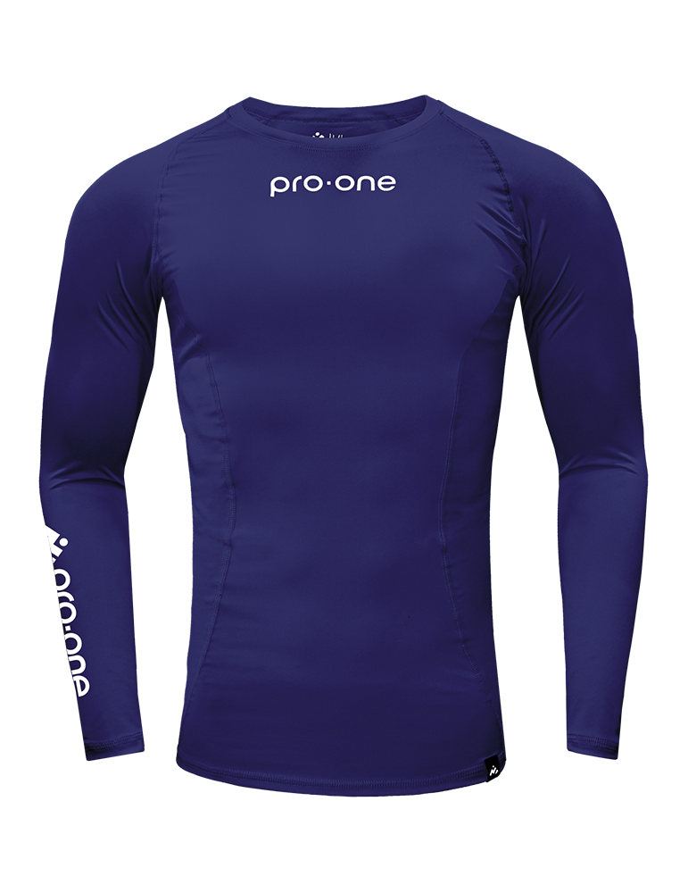 Pro-One Compressor Navy Blue Lycra Shirt