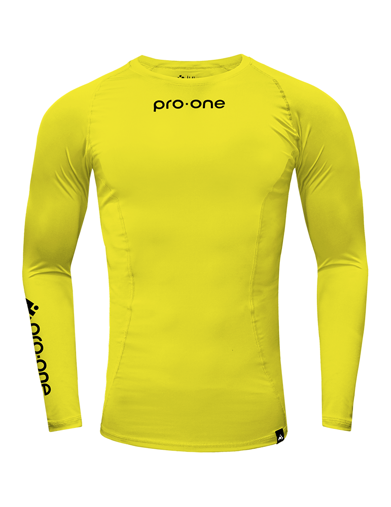 Pro-One Compressor Yellow Lycra Shirt