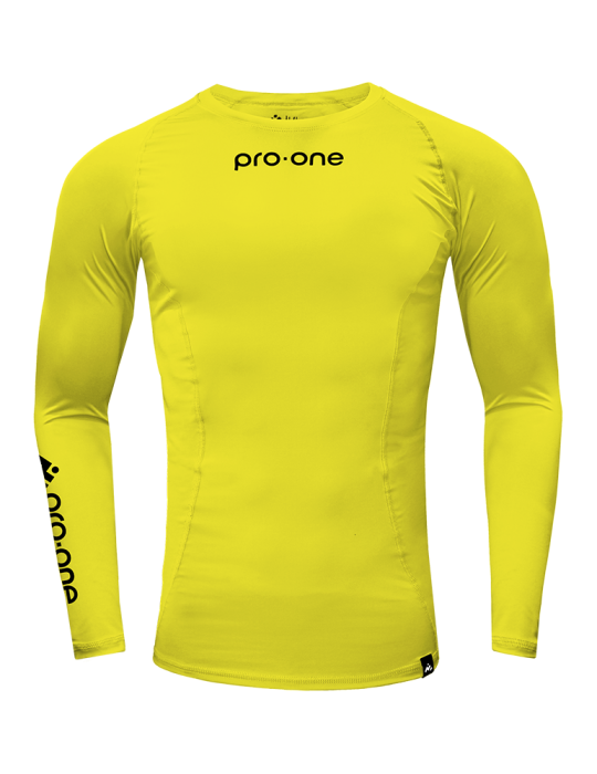Pro-One Compressor Yellow Lycra Shirt