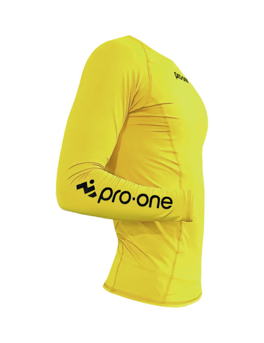 Pro-One Compressor Yellow Lycra Shirt