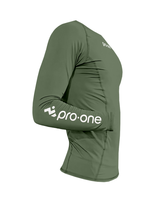 Pro-One Compressor Military Green Lycra Shirt