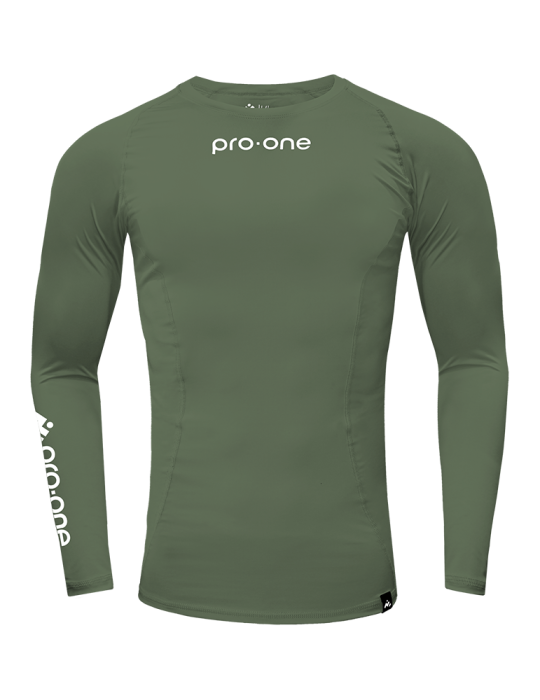 Pro-One Compressor Military Green Lycra Shirt