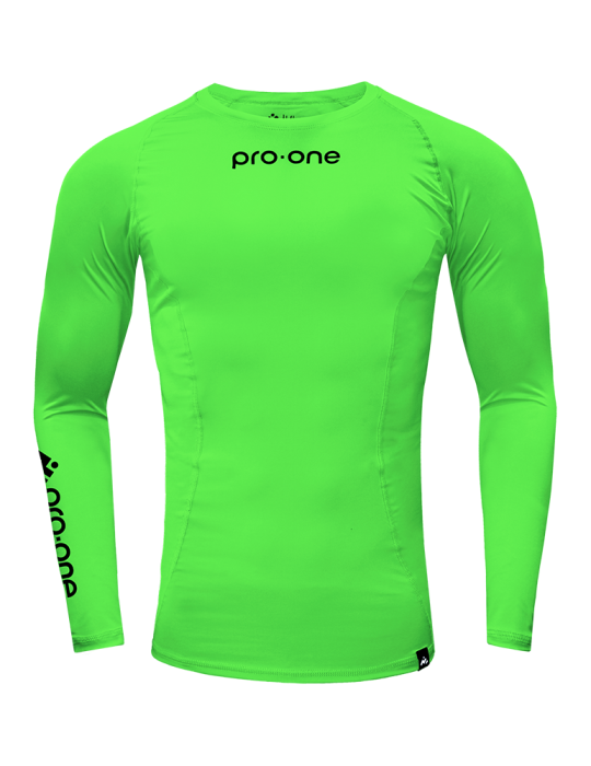 Pro-One Compressor Neon Green Lycra Shirt