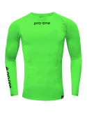 Pro-One Compressor Neon Green Lycra Shirt