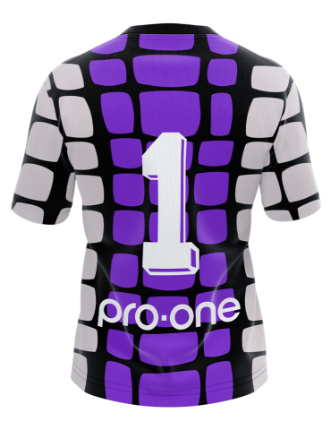Pro-One Legacy USA94 Black/Purple/Gray Goalkeeper Set S/S 2
