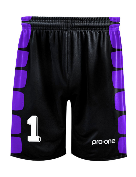 Pro-One Legacy USA94 Black/Purple/Gray Goalkeeper Set S/S