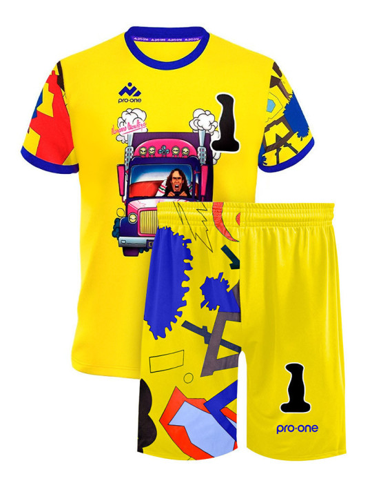 Pro-One Legacy Montoya Yellow Goalkeeper Set S/S